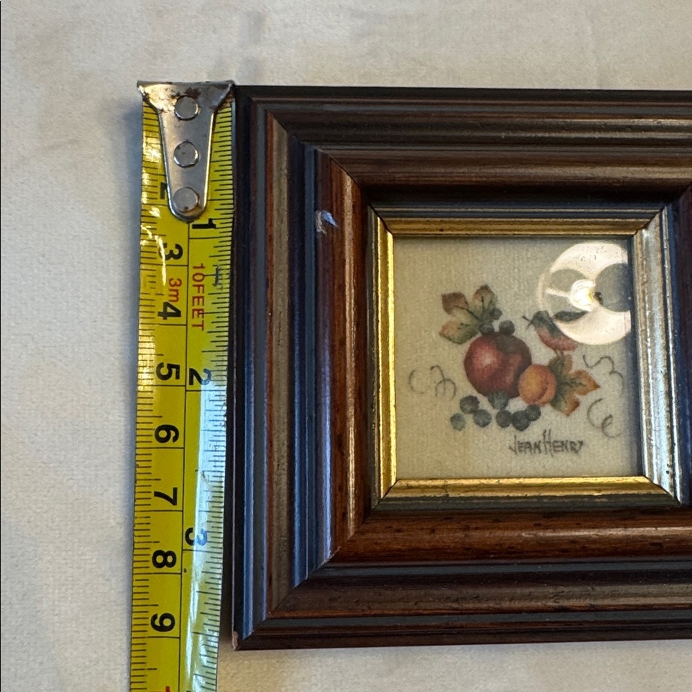 Theorem Painting by Jean Henry Framed Mini Fruit & Bird Artwork - Picture 5 of 6